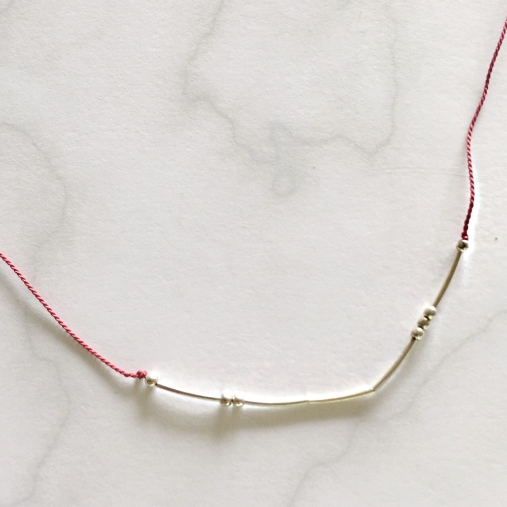 Delicate Morse Code ‘LOVE’ Necklace